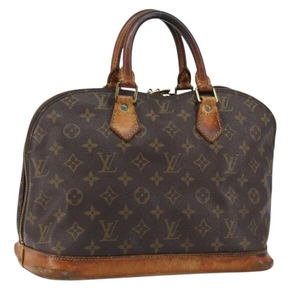 LOUIS VUITTON Monogram Alma Hand Bag M51130 LV Auth 150664